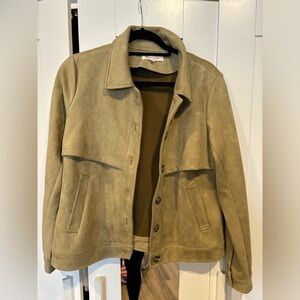 NWOT - Solitaire Faux Suede Jacket
